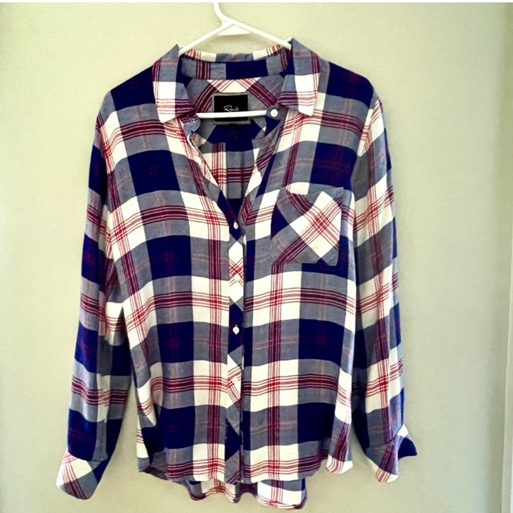 Rails hunter plaid button-up shirt. XS.